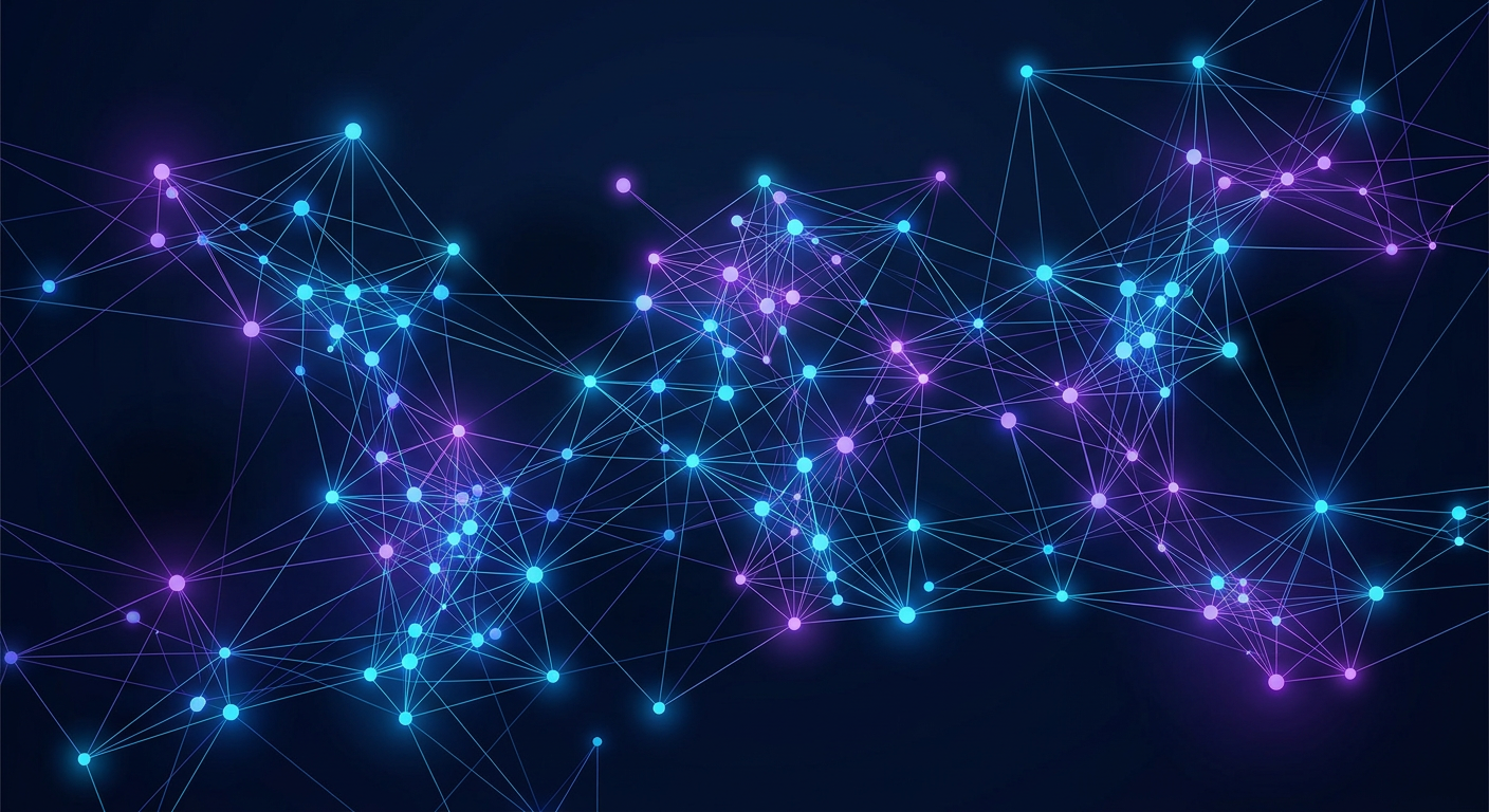 AI agent network visualization